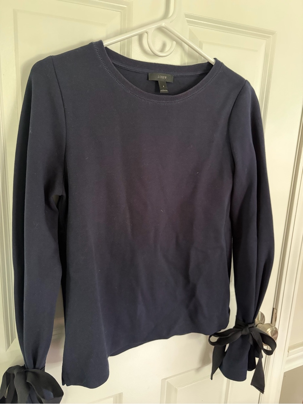 J. Crew Navy Crewneck Sweatshirt